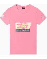 EA7 - Nitto Atp Finals Crew Neck Maxi Logo T-Shirt - Lyst