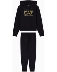 EA7 - Tracksuit Regular Fit Hooded - Lyst