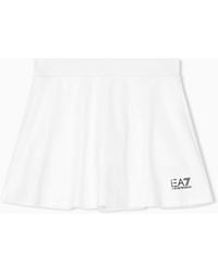 EA7 - Ventus7 Mini Skirt With Built-In Shorts Tennis Pro - Lyst