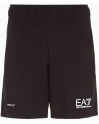 EA7 - Tennis Pro Board Shorts In Ventus7 Technical Fabric - Lyst