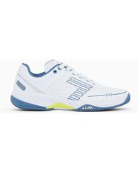EA7 - Clay Sneaker Mit Schnürung Und Gummisohle New Tennis Clay - Lyst