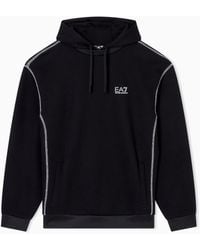 EA7 - Dynamic Athlete Hooded Sweatshirt - Lyst