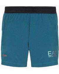 EA7 - Shorts Dynamic Athlete In Tessuto Tecnico Ventus7 Avs - Lyst