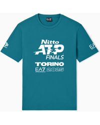 EA7 - Nitto Atp Finals Crew Neck T-Shirt With Event Logo - Lyst