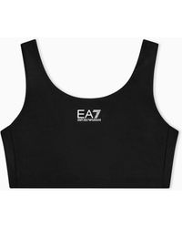 EA7 - Light-Support Sports Bra - Lyst