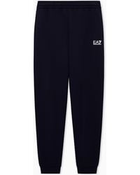 EA7 - Pants Core Identity Regular Fit Jersey - Lyst