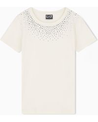 EA7 - Slim-Fit T-Shirt Precious - Lyst