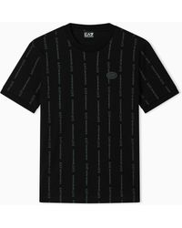 EA7 - T-Shirt Girocollo Graphic Series - Lyst
