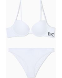 EA7 - Bikini Push Up - Lyst