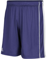 pantaloncini adidas blu e bianchi