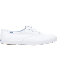 Keds Rubber Champion Woven Stripe In Natural Lyst