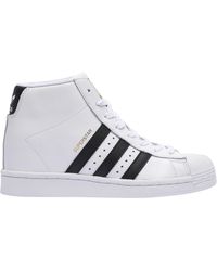 adidas black leather high tops