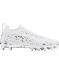 yellow suede under armour cleats