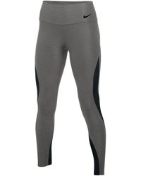 nike team authentic colorblock power tights