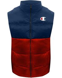 champion red metallic jacket