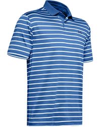 under armour men's playoff performance heather golf polo