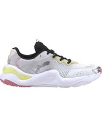 PUMA Leather Duel Rise Sneaker in White - Lyst