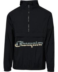 champion graphic anorak jacket