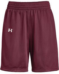 under armour team triple double shorts