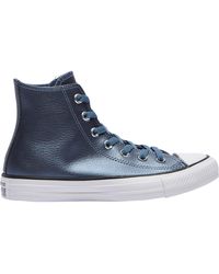 all star hi leather ash grey rose gold