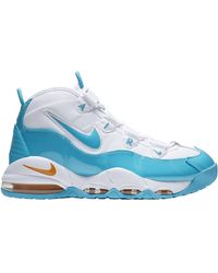 air max uptempo 95 white black teal