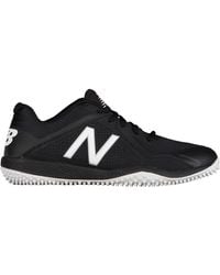 red and black new balance turfs