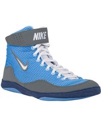 Nike Rubber Inflict 3 Wrestling Shoes in White/Metallic Gold (White) for Men - Save 1% - Lyst