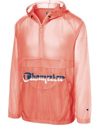 champion graphic anorak jacket