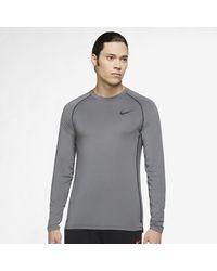 Nike Synthetic Pro Hyperwarm Aeroloft Men's Long Sleeve Training Top in  Gray for Men - Lyst