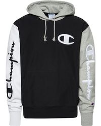 white champion hoodie mens small