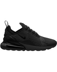nike black running shoes air max