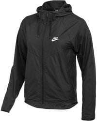 black nike windrunner women's