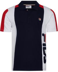 fila polo mens pink