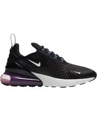 Nike Synthetic Air Max 270 White And Purple Sneakers Lyst Nike Synthetic Air Max 270 White And Purple Sneakers Lyst