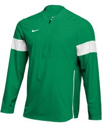 nike shield short sleeve lightweight coaches jacket