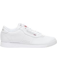 Reebok Leather Princess Ripple in Natural - Lyst