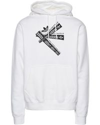 adidas tape hoodie