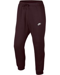 nike cuffed club jogger in black