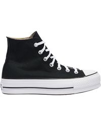 converse canvas platform high tops
