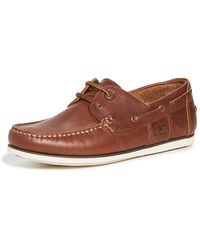 barbour capstan boat shoes navy