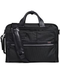 Tumi Alpha Slim Three Way Briefcase - Black