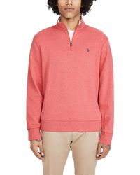 Polo Ralph Lauren Long Sleeve Double Knit Jumper - Pink