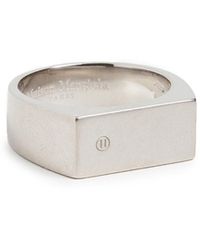 Maison Margiela Signet Ring - Metallic