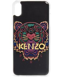 KENZO 3d Tiger Head Iphone Xs Max Case - Black