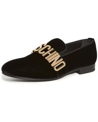 moschino slip ons