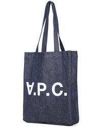 A.P.C. Laure Tote - Blue