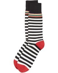 Paul Smith Two Stripe Multi Top Socks - Multicolour