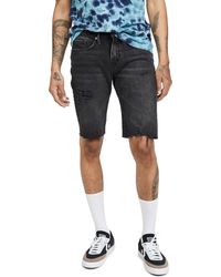 FRAME L'homme Cut Off Shorts - Black