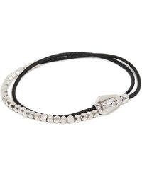 Miansai Centra Rope Bead Bracelet - Black