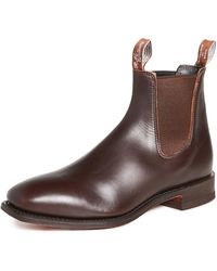 R.M. Williams Men's Comfort Craft Leather Chelsea Boots - Brown